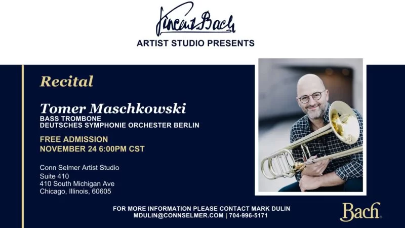 Tomer Maschkowski Recital in Chicago, Illinois