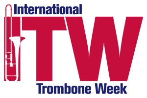 Color logo of International Trombone Week