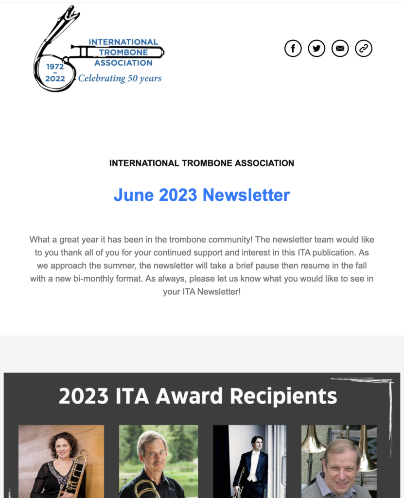 ITA Newsletter June 2023 thumbnail image