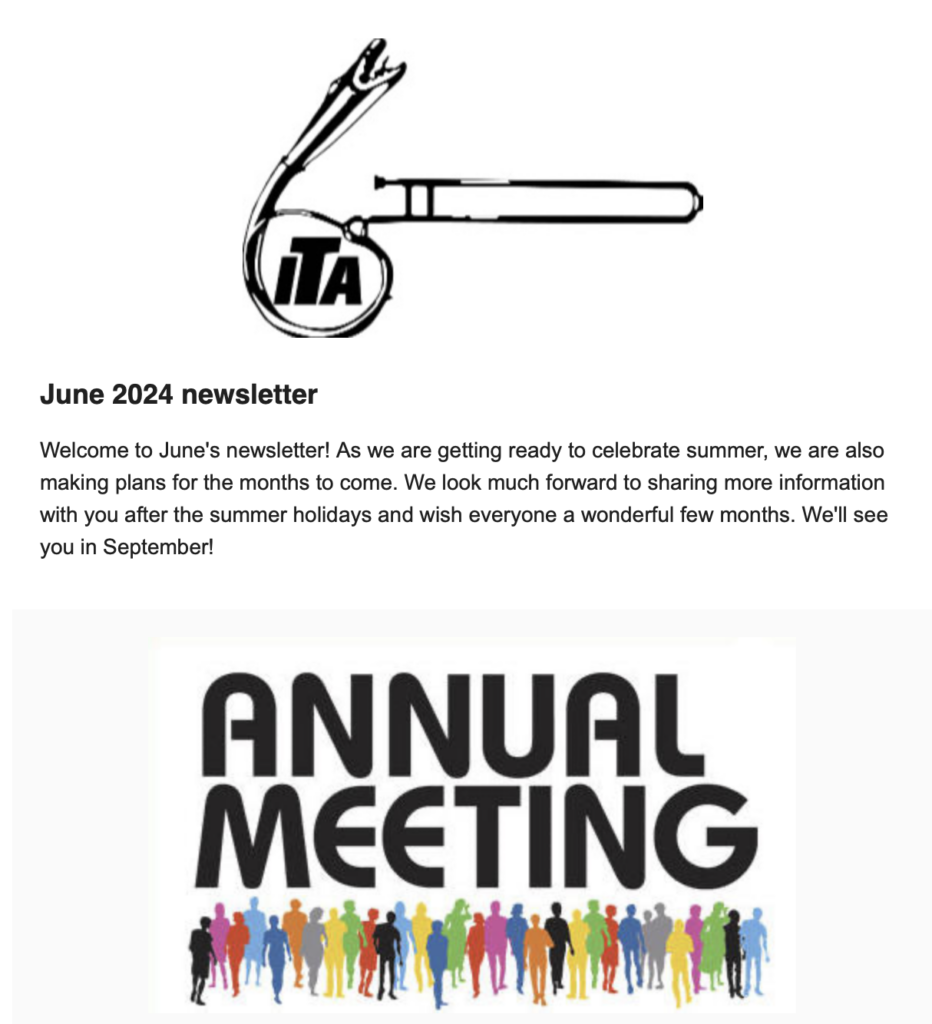 ITA Newsletter June 2024 thumbnail image