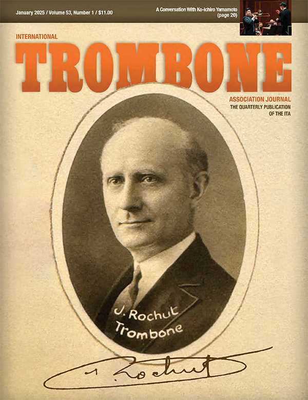 cover of the January 2025 ITA Journal with picture of Johannès Rochut