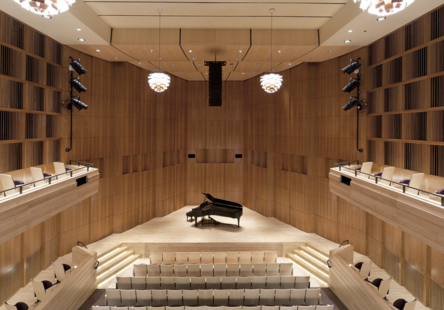 Photo of ESM's Hatch Recital Hall