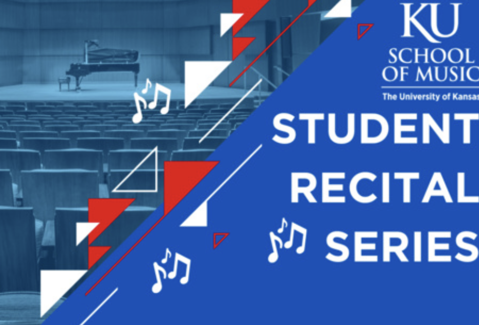 KU's poster for its Student Recital Series