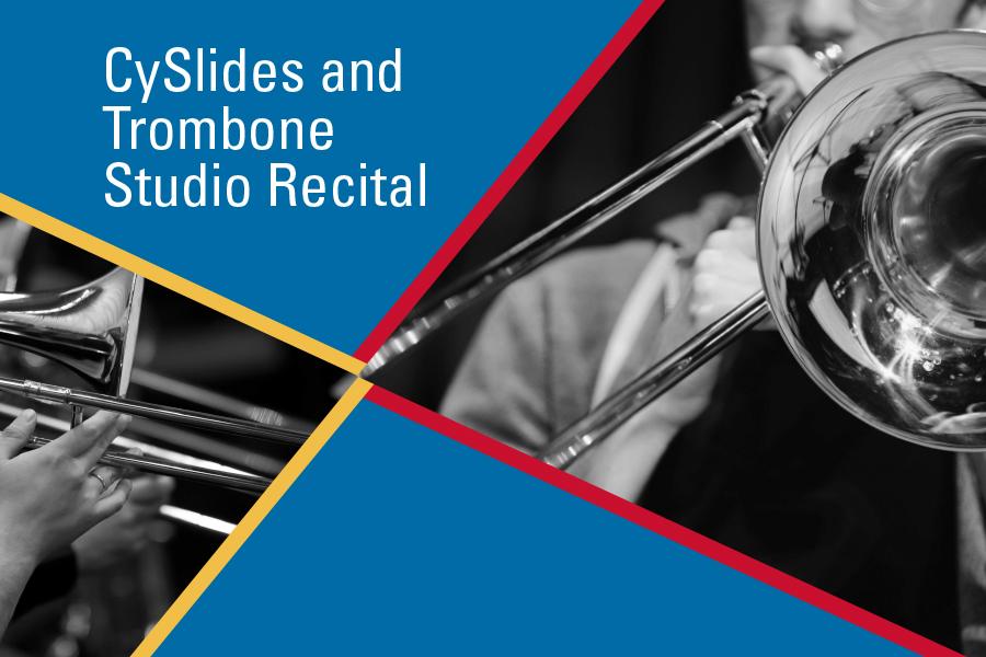 Poster for CySlides Trombone Studio