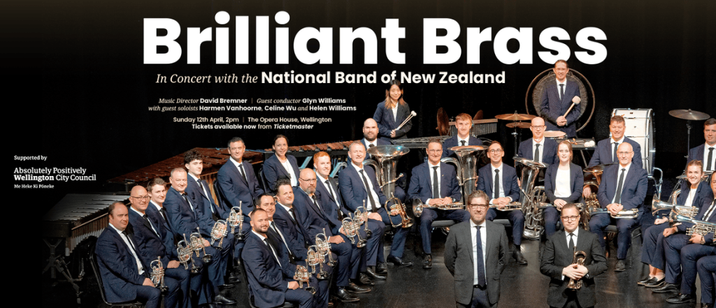 Poster for Briilliant Brass, NZ