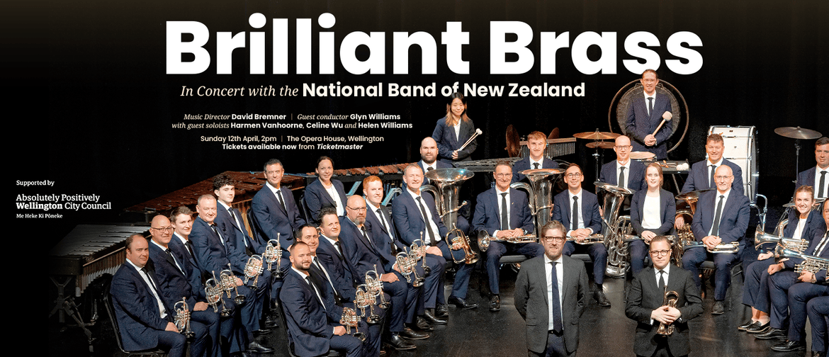 Poster for Briilliant Brass, NZ